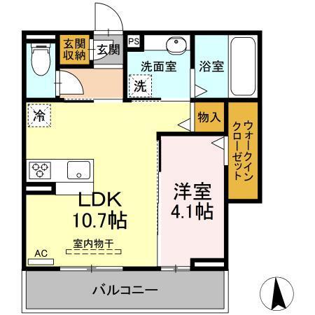 ラウレア（301） 間取り図画像