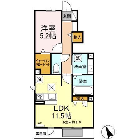 リーベＳＫ（105） 間取り図画像