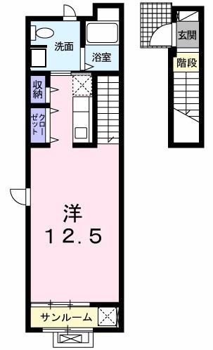 グレイスガーデン（202） 間取り図画像
