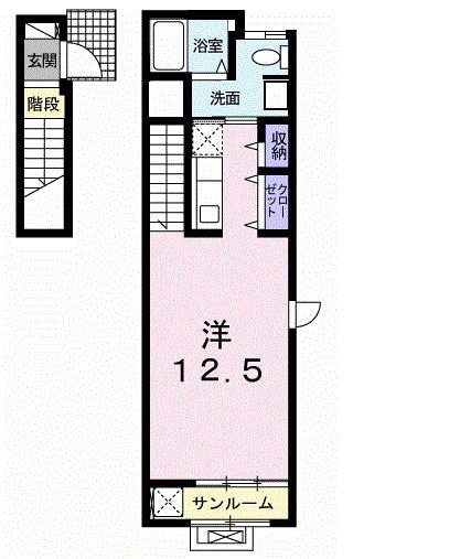 グレイスガーデン（201） 間取り図画像
