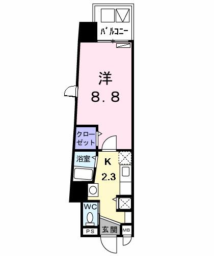 グランツ丸の内（701） 間取り図画像