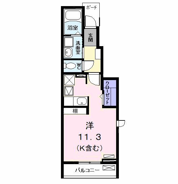 マリアーニ（101） 間取り図画像