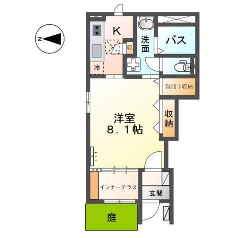 サンセット　ビュー 間取り図画像