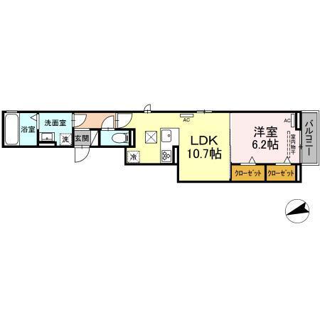 プルミエ（102） 間取り図画像