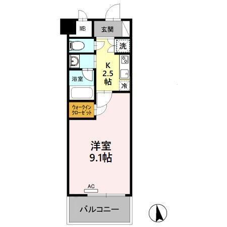 グラン　シャリオ　金山（0403） 間取り図画像