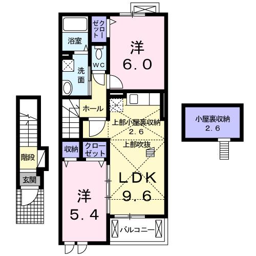 セレーノウーノ（202） 間取り図画像