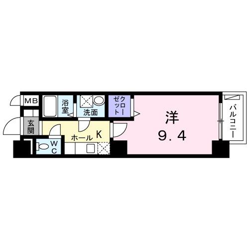 グレイスあらかわ（706） 間取り図画像