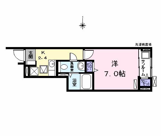 サン・ノーブル（103） 間取り図画像
