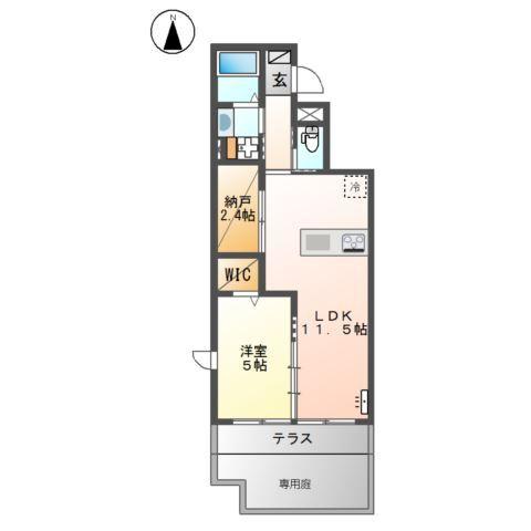 ＮⅡルーチェ 間取り図画像