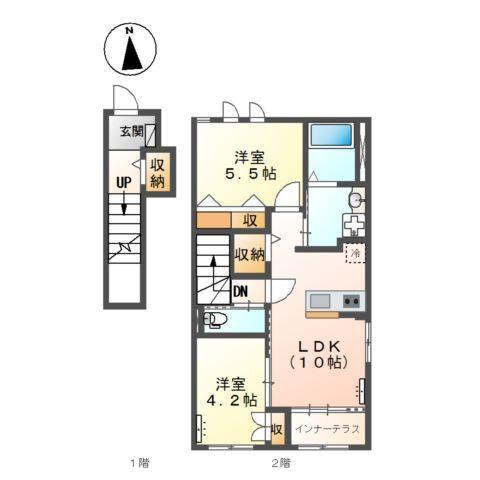 ディアバルド 間取り図画像