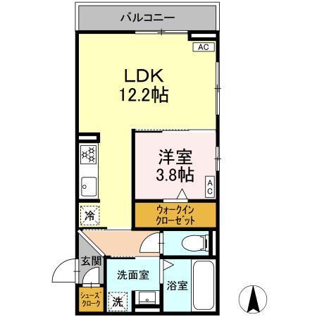 ルヴィータ野田（302） 間取り図画像