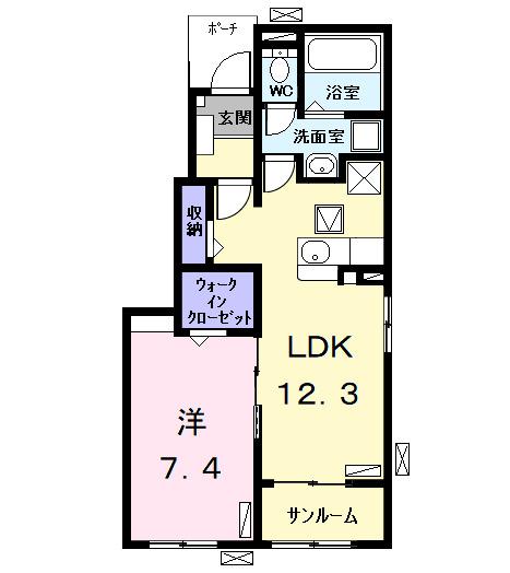 ガーデンプラザ（101） 間取り図画像