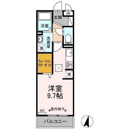 D-room黄金（107） 間取り図画像