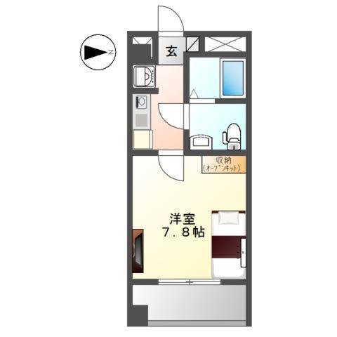 リバパレス鶴舞 間取り図画像
