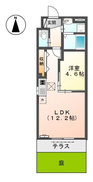 ナーシサス東中島 間取り図画像