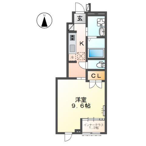 ブランシェ・憩Ⅱ 間取り図画像