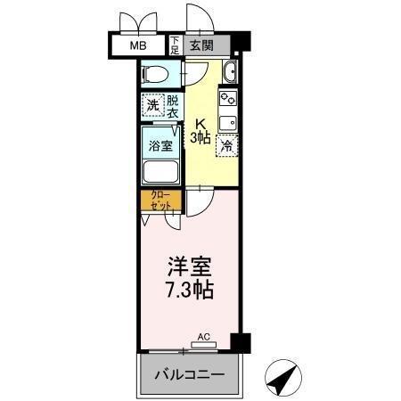 グランドパレス（303） 間取り図画像
