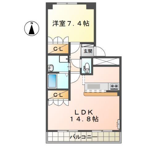ステイタカダ 間取り図画像