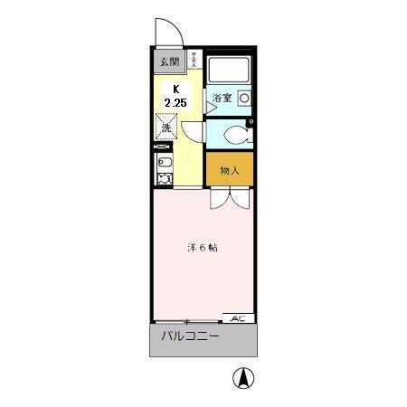 リバティスクエア　Ｂ（101） 間取り図画像