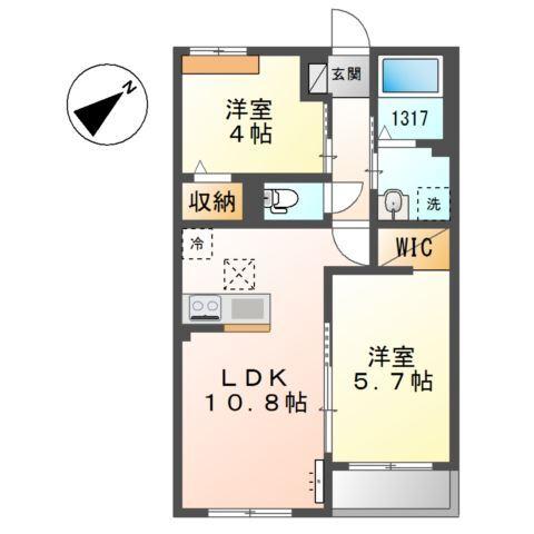 セレーノ 間取り図画像