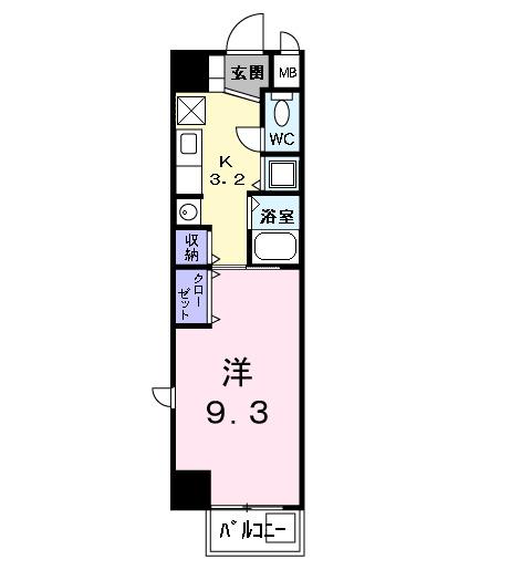 グランツ丸の内（407） 間取り図画像