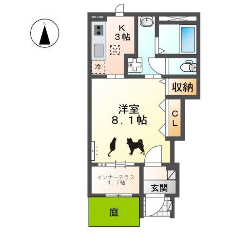 パークメゾン玄馬 間取り図画像