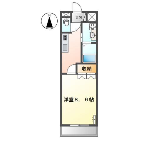 ドエル山王 間取り図画像