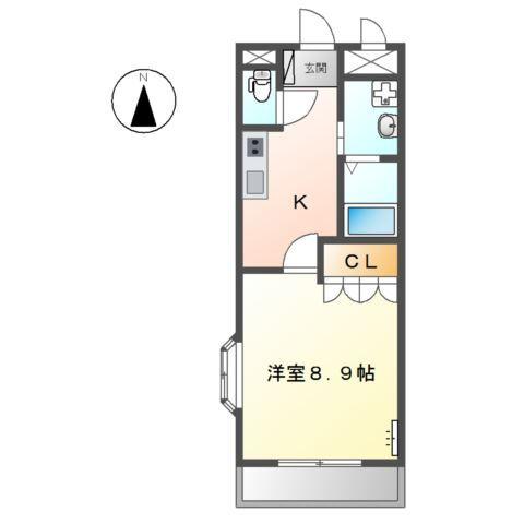 フローラル 間取り図画像