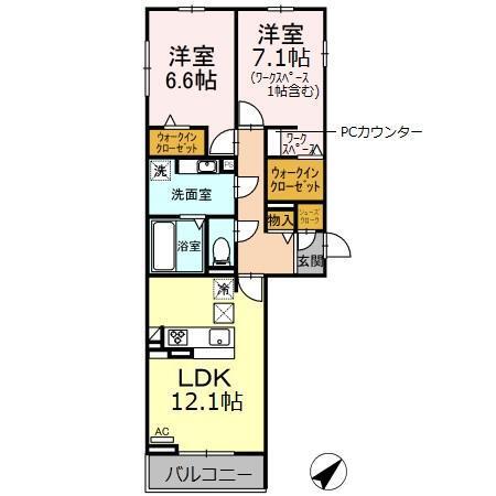グランツⅠ（103） 間取り図画像