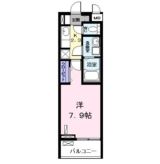 サーフェリッツ（202） 間取り図画像
