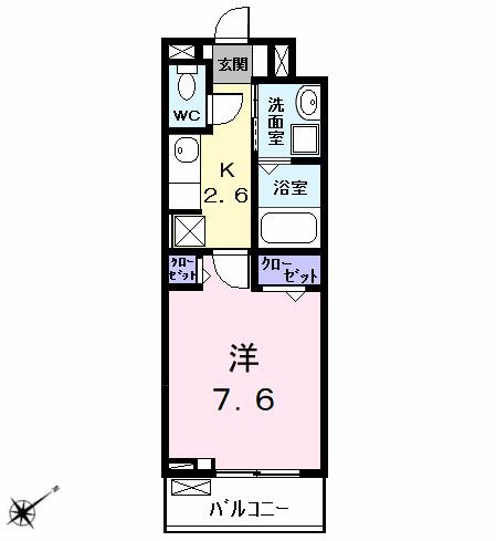 ザ　ルミナス　トキワ（302） 間取り図画像