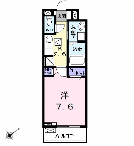 ザ　ルミナス　トキワ（102） 間取り図画像