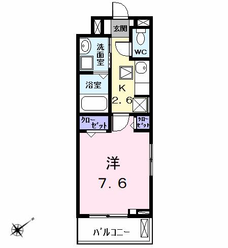 ザ　ルミナス　トキワ（101） 間取り図画像