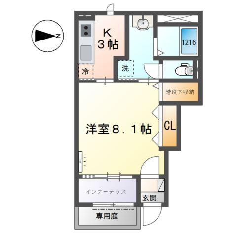 ケイ・ブラン 間取り図画像