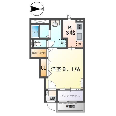 ケイ・ブラン 間取り図画像