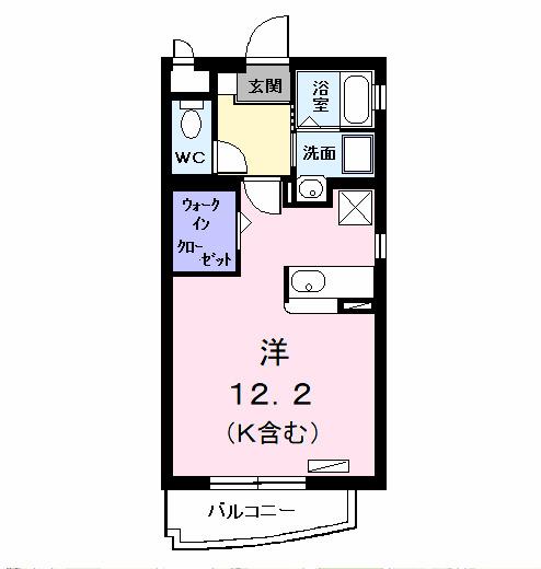 シェーネ幸（101） 間取り図画像
