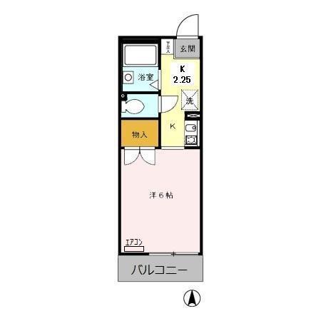 リバティスクエア　Ａ（105） 間取り図画像