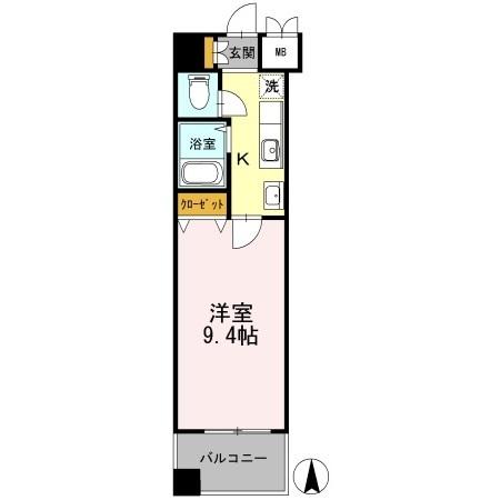 カスタリア志賀本通（0408） 間取り図画像