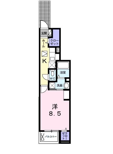 フェリーチェ（103） 間取り図画像