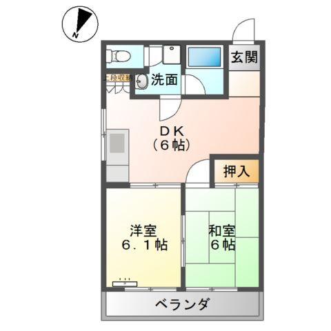 センタービレッジ 間取り図画像