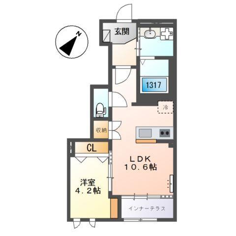 ダイアンサスⅢ 間取り図画像