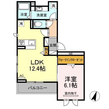 エクセレント弥富（302） 間取り図画像
