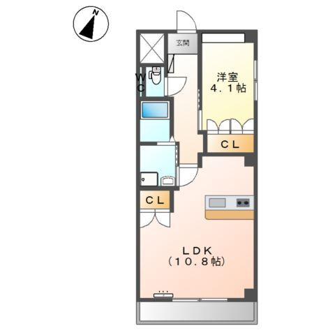 イグレット・シャトー 間取り図画像