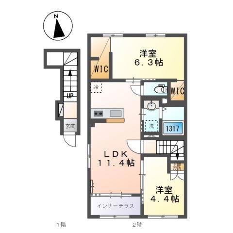  間取り図写真