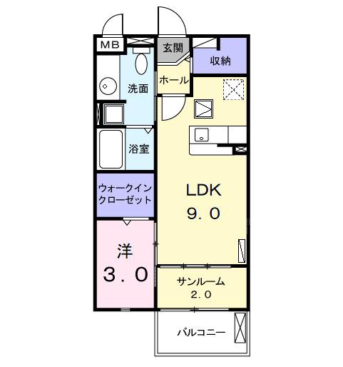 シュティル　ブリーゼ（101） 間取り図画像