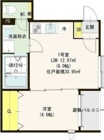 間取り図写真