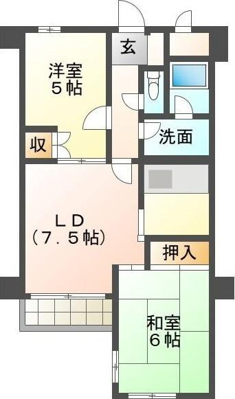  間取り図写真