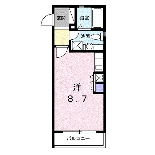 アーバン・ケティーズ（503） 間取り図画像