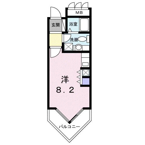 アーバン・ケティーズ（402） 間取り図画像