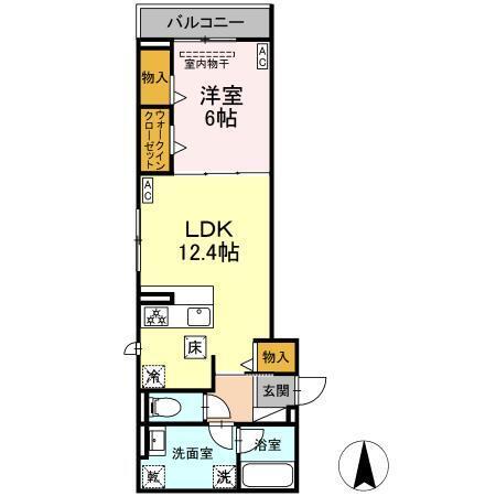 avgi新瑞橋（102） 間取り図画像